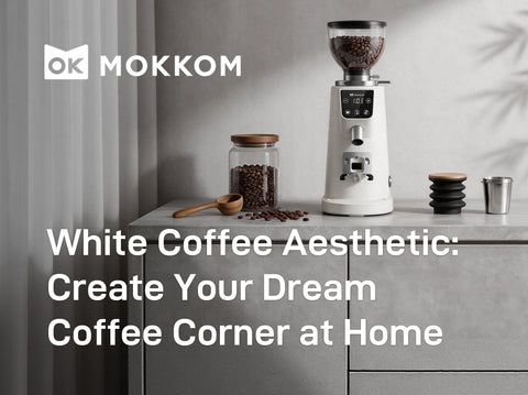 White Coffee Aesthetic: Create Your Dream Coffee Corner at Home
