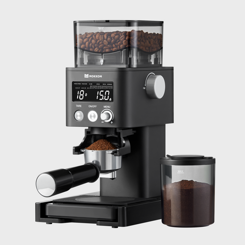 MOKKOM Coffee Grinder with Removable Scale