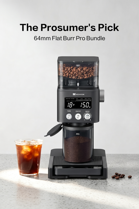 The Prosumer's Pick 64mm Flat Burr Pro Bundle