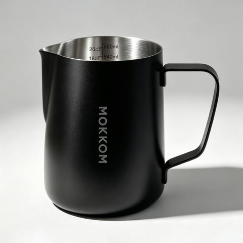 MOKKOM Latte Art Pitcher for Espresso Milk Frothing