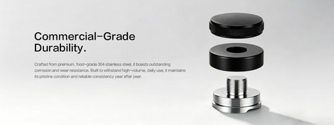 Commercial-Grade Durability.

Crafted from premium, food-grade 304 stainless steel, it boasts outstanding corrosion and wear resistance. Built to withstand high-volume, daily use, it maintains its pristine condition and reliable consistency year after year.
