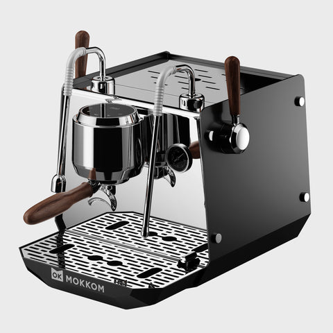 MOKKOM Dual Boiler Espresso Machine with Rotary Pump & Smart PID Control