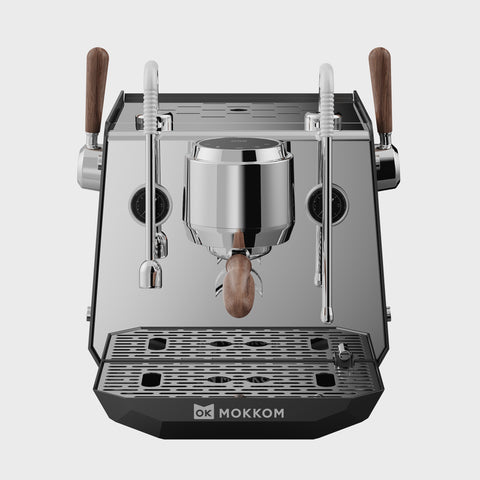 MOKKOM Dual Boiler Espresso Machine with Rotary Pump & Smart PID Control