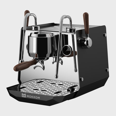 MOKKOM Dual Boiler Espresso Machine with Rotary Pump & Smart PID Control